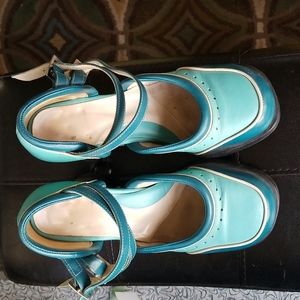 John Fleuvog vintage inspired shoes size 6 1/2